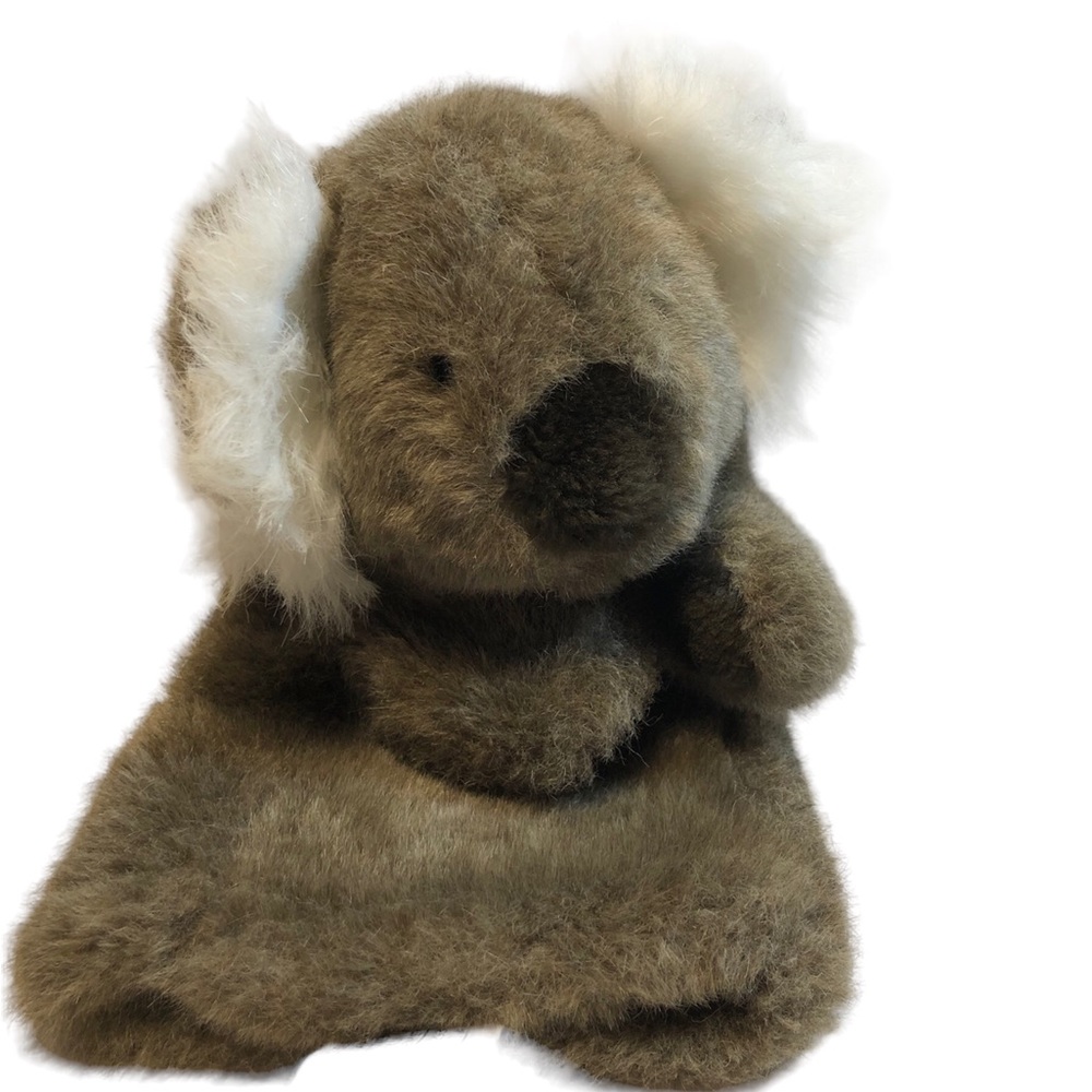 Vintage Gund Plush koala  Hand Puppet 1981